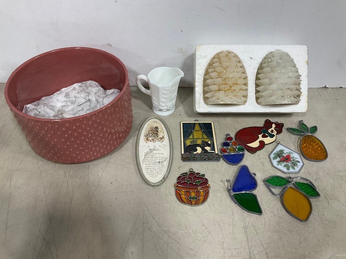 Opalhouse planter, stained glass ornaments, and more: Opalhouse planter, stained glass ornaments, and more