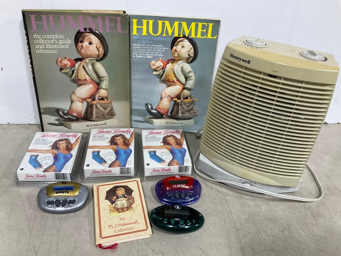 Hummel Collectors Guides, Honeywell Space Heater, Electronic Games, and more (1 of 1)