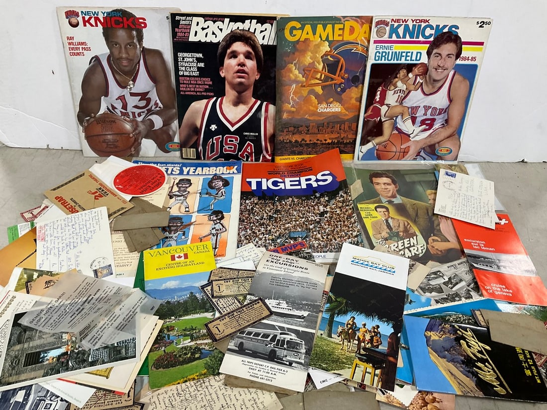 Various Magazines, Postcards, Brochures, and more (1 of 1)
