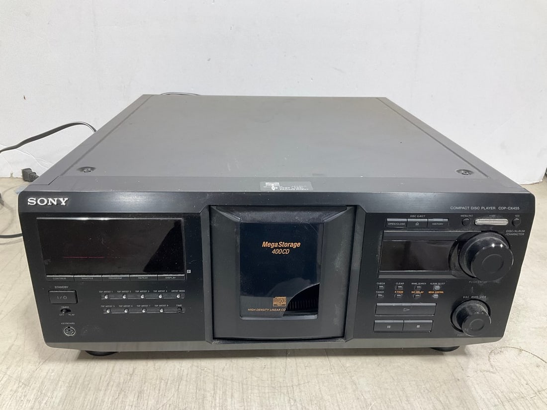 Sony Compact Disc Player (model - CDP-CX455) (1 of 1)