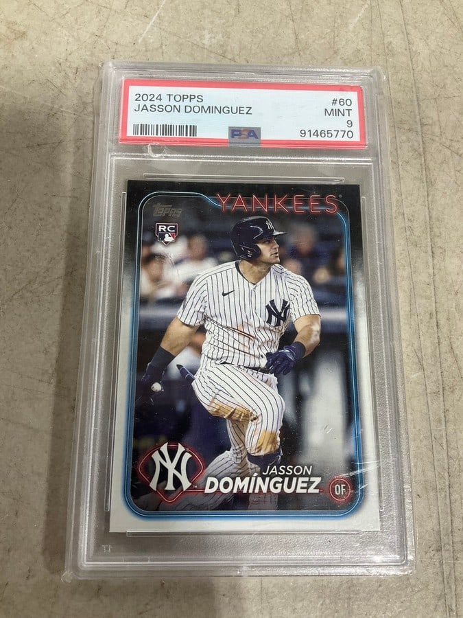 2024 Jasson Dominguez Facsimile Baseball Card: 2024 Jasson Dominguez Facsimile Baseball Card