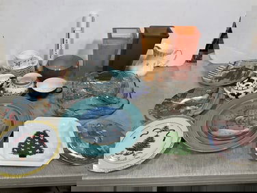 Royal Albert pitcher,Norman Rockwell plates, and more(tallest