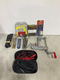 Various tools(Hand held mat cutter, watch case opener, plane, and more)