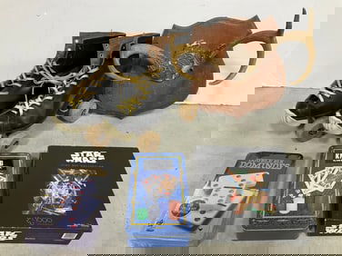 1962 Antler Plaque, Vintage Roller Skates, and Various Games