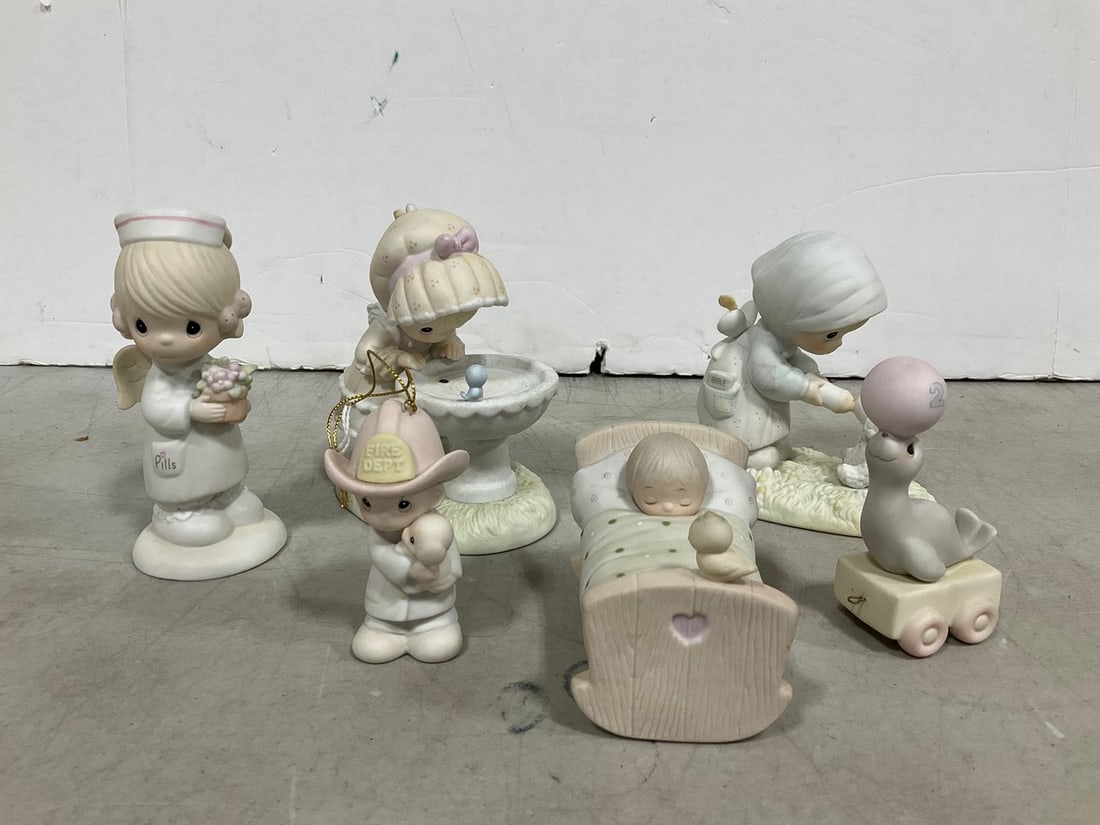 Various Precious Moments Ceramic Figures (Tallest - 5.5in) (1 of 1)