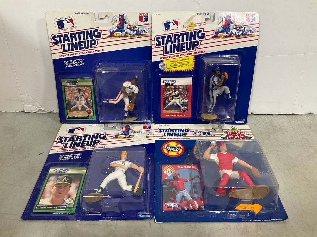 Starting Lineup Collectibles (Tom Pagnozzi, Dwight Gooden, and more): Starting Lineup Collectibles (Tom Pagnozzi, Dwight Gooden, and more)