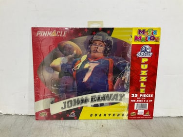 John Elway magic motion puzzle(sealed-25 pieces)
