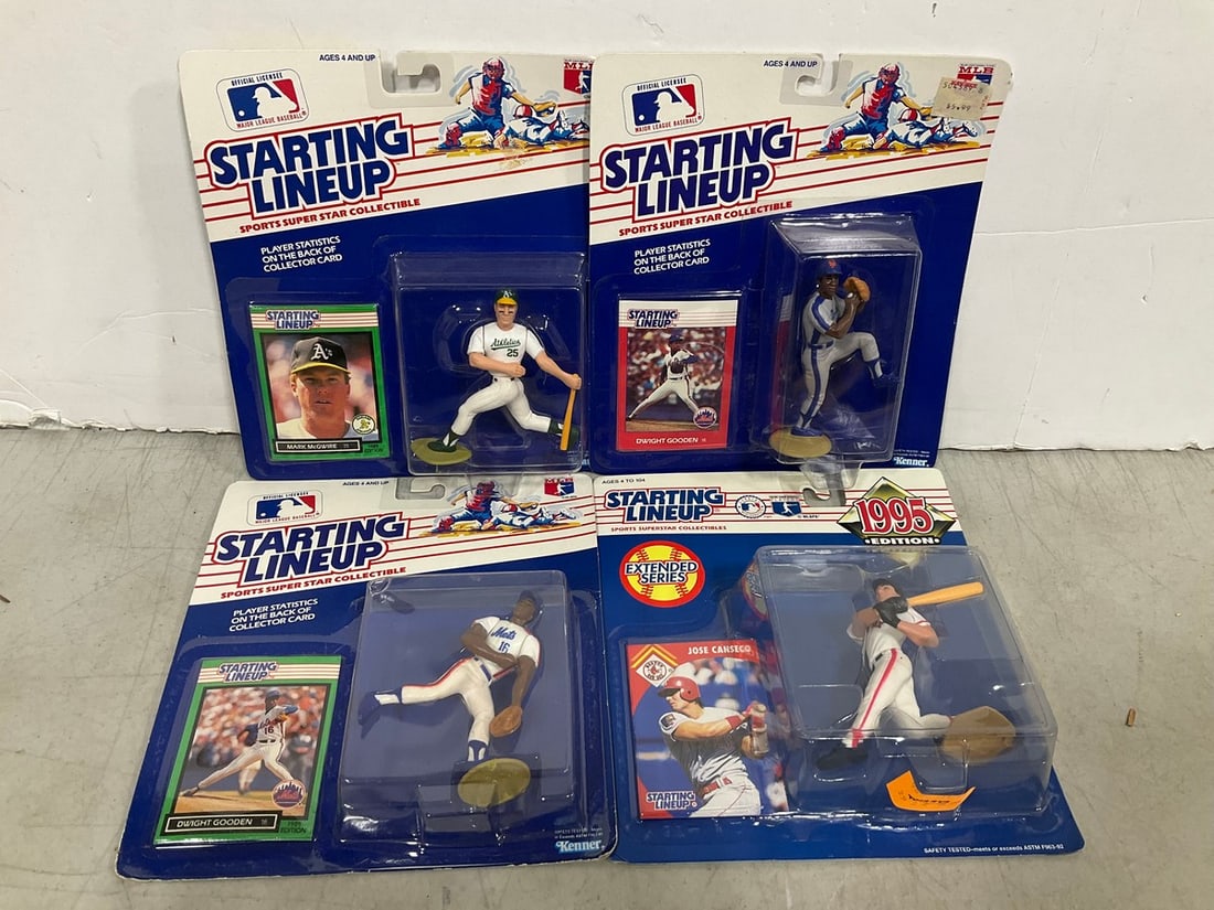 Starting Lineup Collectibles (Mark McGwire, Dwight Gooden, and more) (1 of 1)
