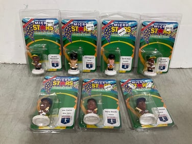 Micro Stars Collector Series MLB players figures(Bary Bonds, Tony Gwynn, and more)