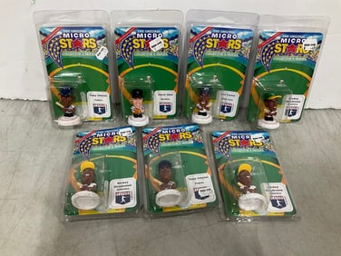 Micro Stars Collector Series MLB players figures(Joe Carter, Rickey Henderson, and more)