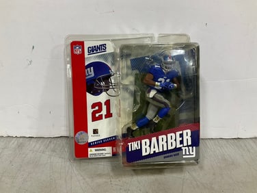 NY Giants Tiki Barber NFL collectible(new)