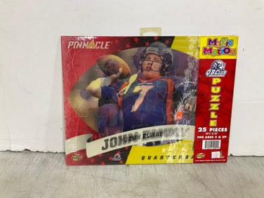 John Elway magic motion puzzle(sealed-25 pieces)