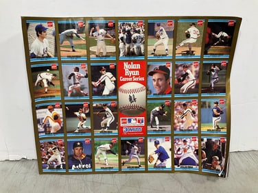 Coca Cola Nolan Ryan career series sheet