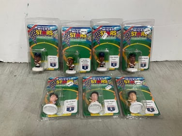 Micro Stars Collector Series MLB players figures(Barry Bonds, Joe Carter, and more)