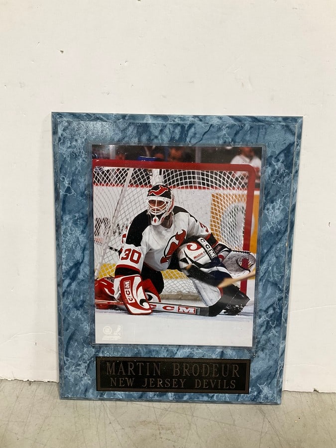 Martin Brodeur New Jersey Devils wall plaque(12in.x15in.) (1 of 1)