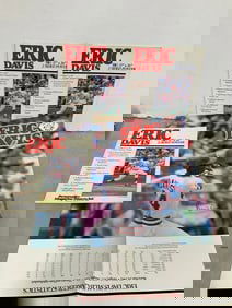 Baseball 2 sided posters(17in.x26in.-Eric Davis)