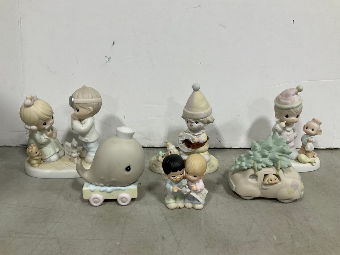 Various Precious Moments Ceramic Figures (Tallest - 6in.) (1 of 1)
