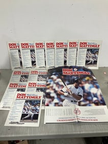Baseball 2 sided posters(17in.x26in.-Don Mattingly)