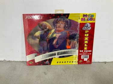 John Elway magic motion puzzle(sealed-25 pieces)