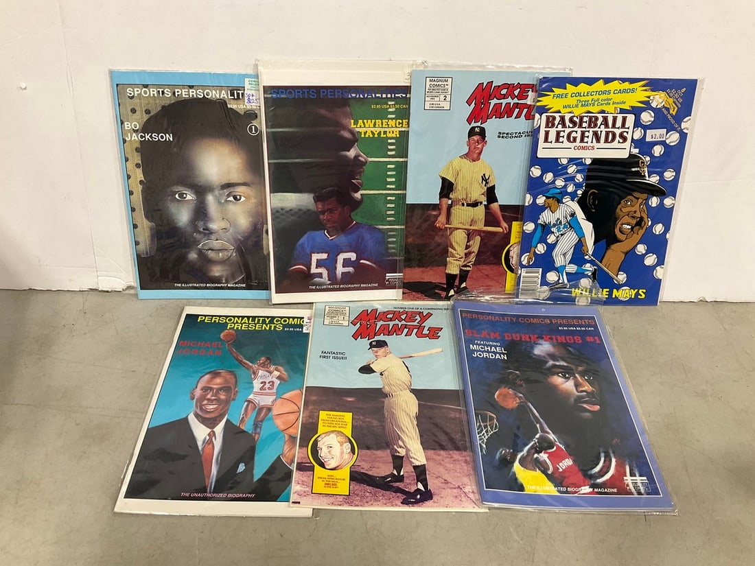 Various sports comics: Various sports comics