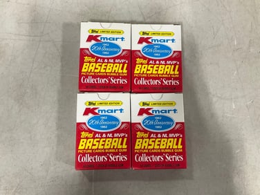 Kmart baseball collector's series cards