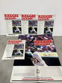 Baseball 2 sided posters(17in.x26in.-Reggie Jackson)