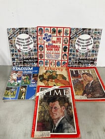 Baseball programs, Time magazines, and more