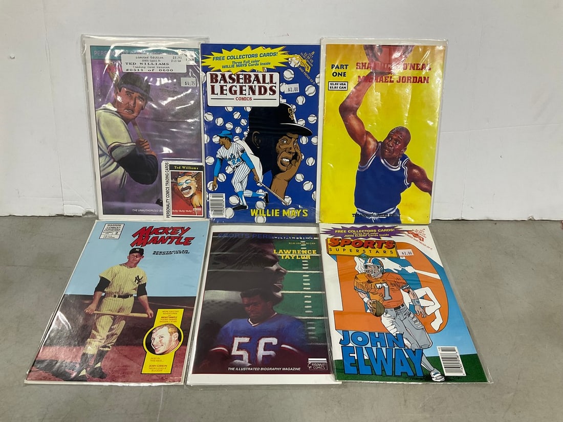 Various sports comics: Various sports comics