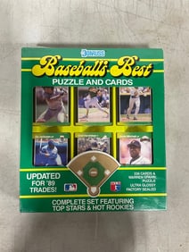Donruss Baseball Puzzle and Cards