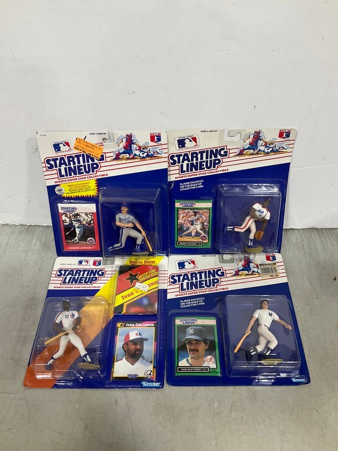 Various Starting Lineup Collectibles (Dwight Gooden, Don Mattingly, and more): Various Starting Lineup Collectibles (Dwight Gooden, Don Mattingly, and more)