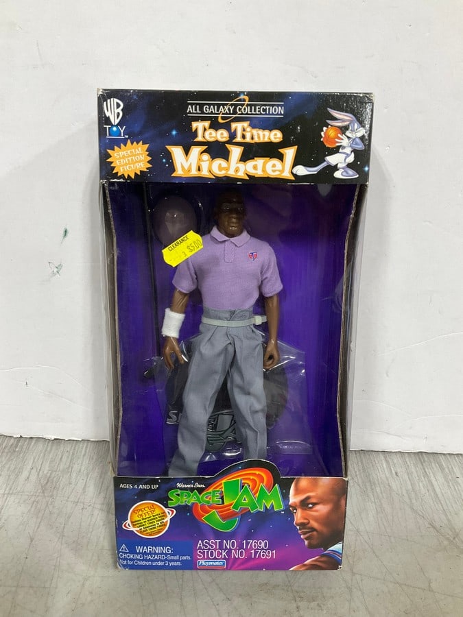 Tee Time Michael Space Jam Doll *new in box* (1 of 1)