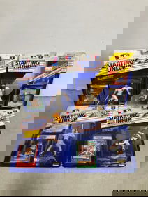 Various Starting Lineup Collectibles (Dwight Gooden, Don Mattingly, and more)