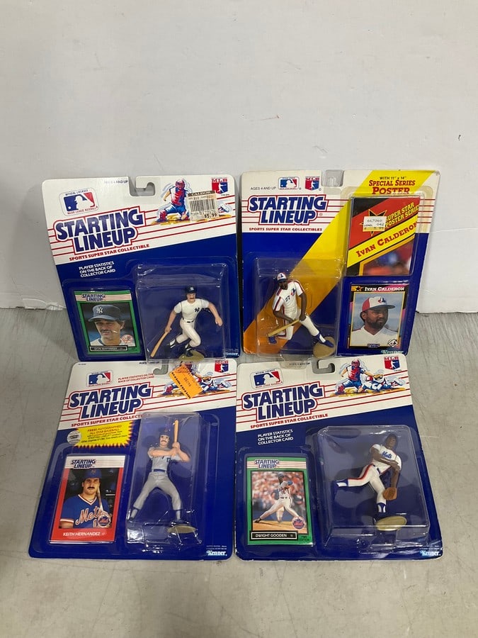 Various Starting Lineup Collectibles (Dwight Gooden, Don Mattingly, and more): Various Starting Lineup Collectibles (Dwight Gooden, Don Mattingly, and more)