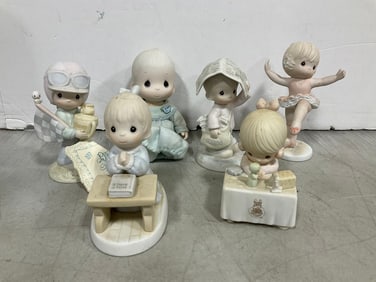Various Precious Moments Ceramic Figures (Tallest - 5.5in)