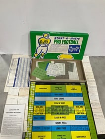 Strat-O-Matic Pro Football Board Game
