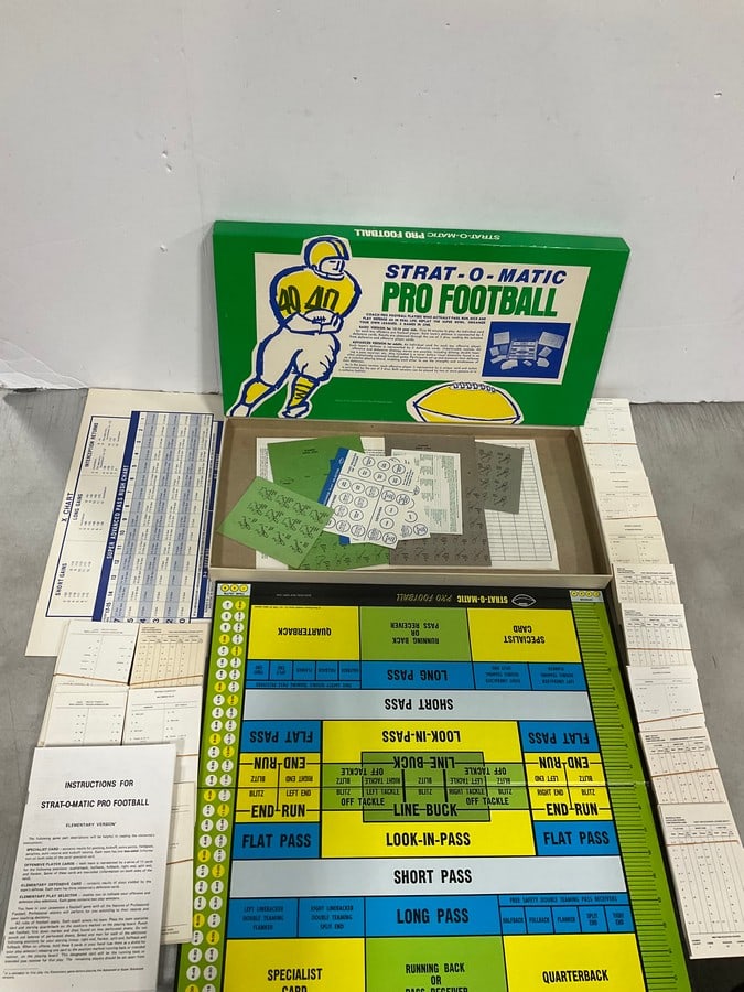 Strat-O-Matic Pro Football Board Game: Strat-O-Matic Pro Football Board Game