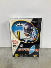 1996 Series Cris Carter CD-rom trading card collectible(new)