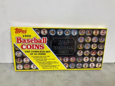 Topps 1990 Baseball Coin Set *SEALED*
