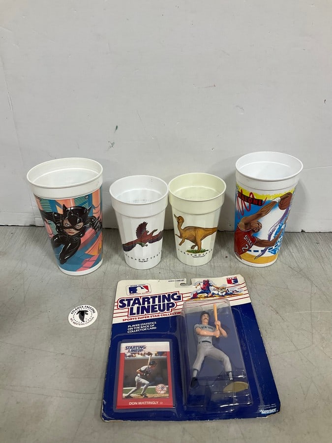 Starting Lineup Don Mattingly Collectible, Mcdonalds Cups, and more: Starting Lineup Don Mattingly Collectible, Mcdonalds Cups, and more