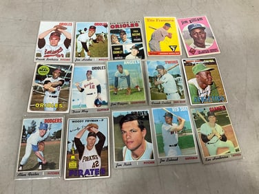 Vintage 1960s Topps Baseball Cards