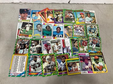 1986 Topps Football and Baseball Cards