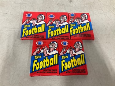 1982 Topps Football Cards
