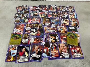 Various Mork and Mindy Collectible Cards