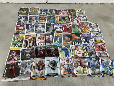 Various NFL Collectible Cards