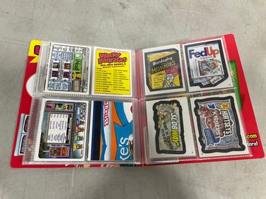 Wacky Packages Collector Album *some missing*