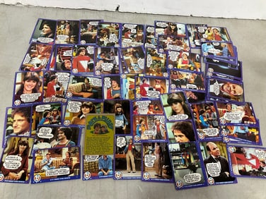 Various Mork and Mindy Collectible Cards