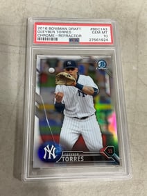 2016 Bowman Draft Gleyber Torres Graded Card