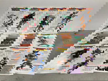 Various Football Sport Highlight Pages