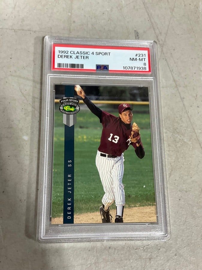 1992 Derek Jeter Graded Card (1 of 1)
