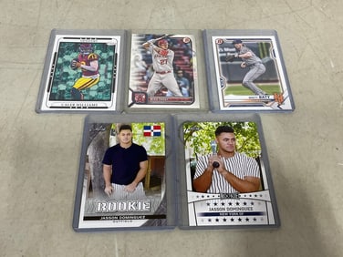 Various Collectible Baseball Cards (Shohei Ohtani, Brett Baty, and more)